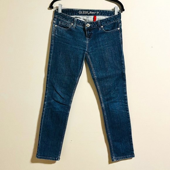 Guess Low-rise Foxy Skinny Jeans, Medium Wash, US Size 26 - Picture 1 of 12